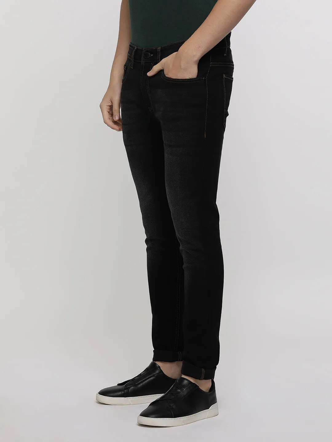 Black Stretch Jeans