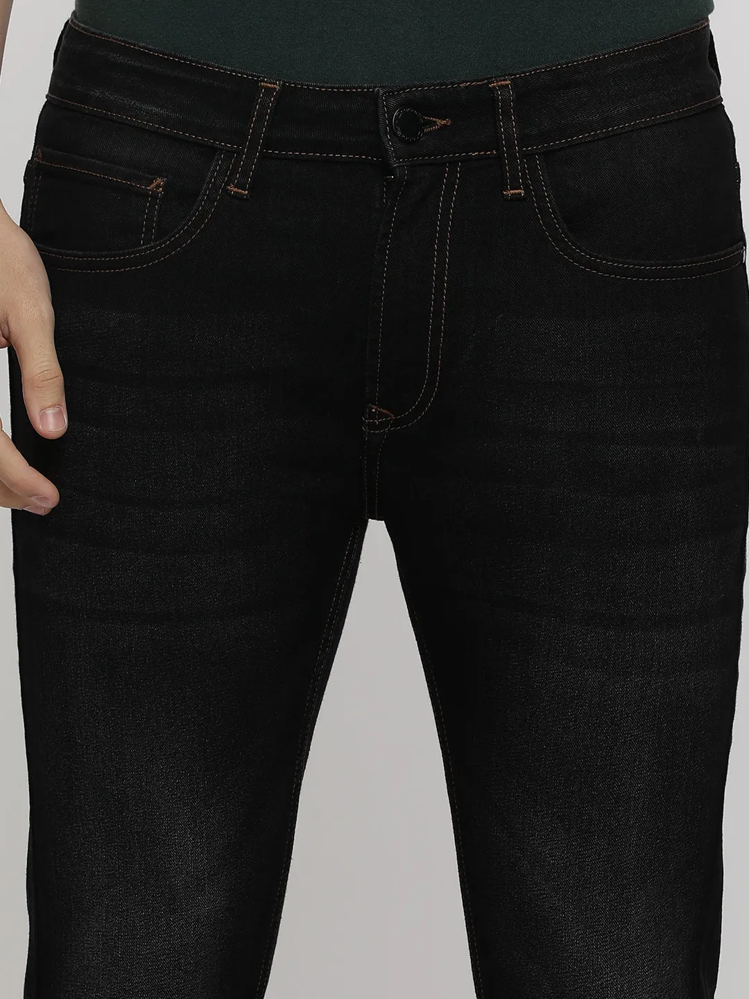 Black Stretch Jeans