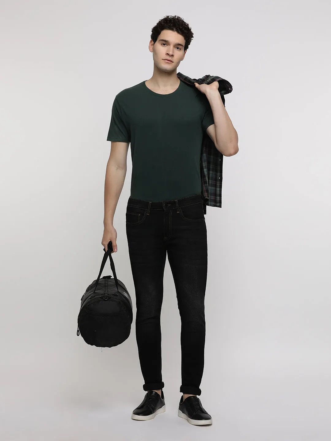 Black Stretch Jeans