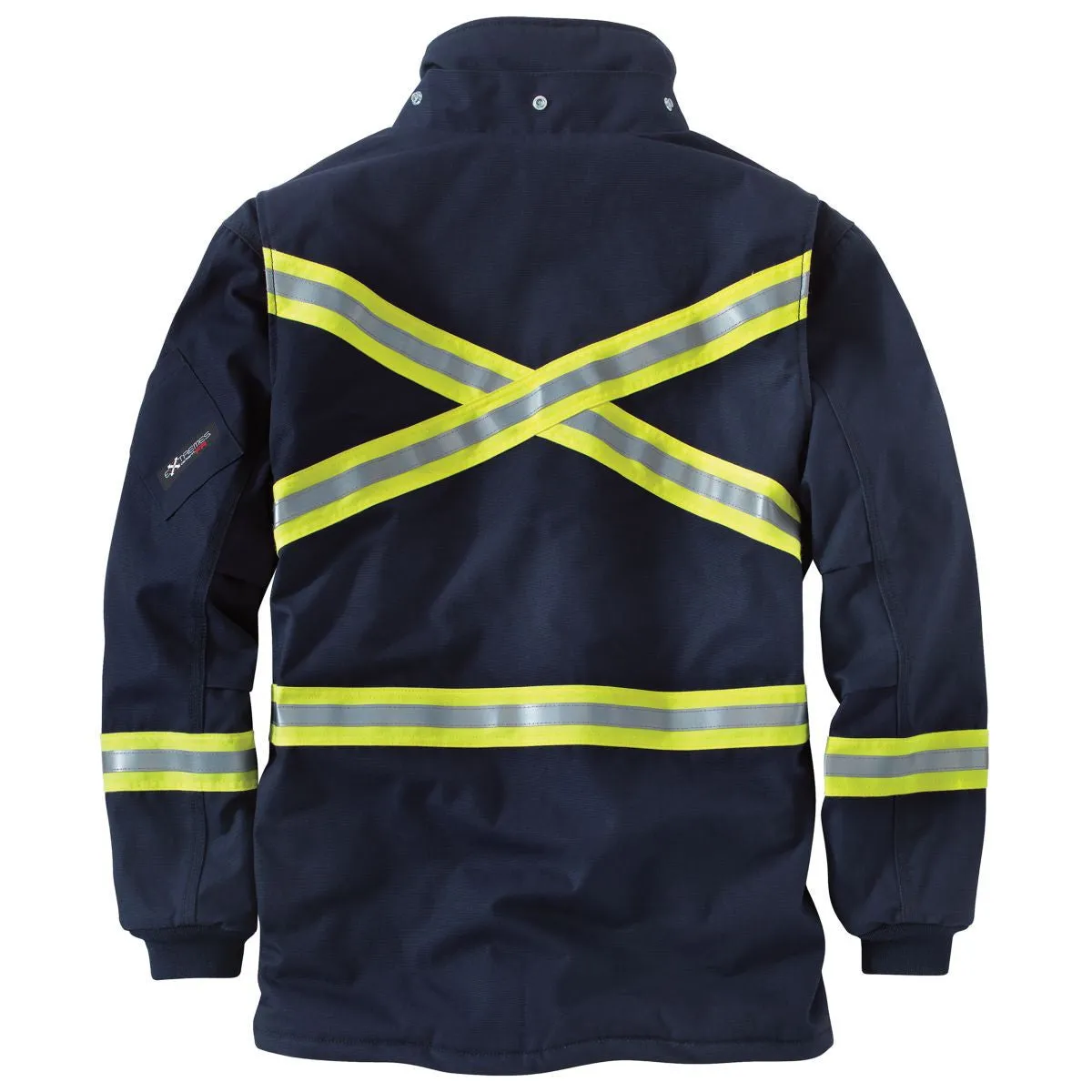Carhartt Men's Dark Navy Flame-Resistant Extremes Arctic Coat