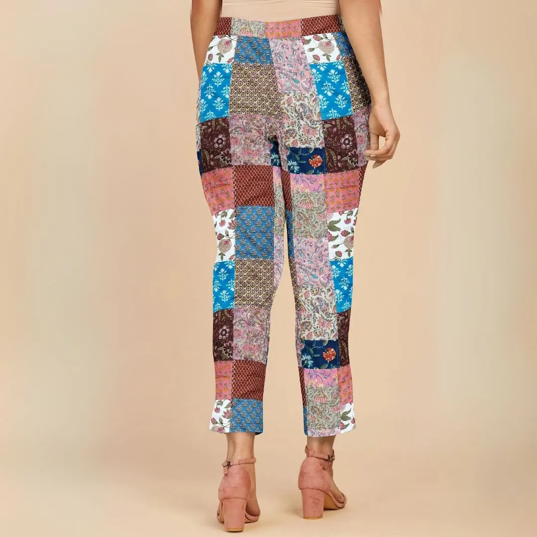 Casual Raga Print Pants