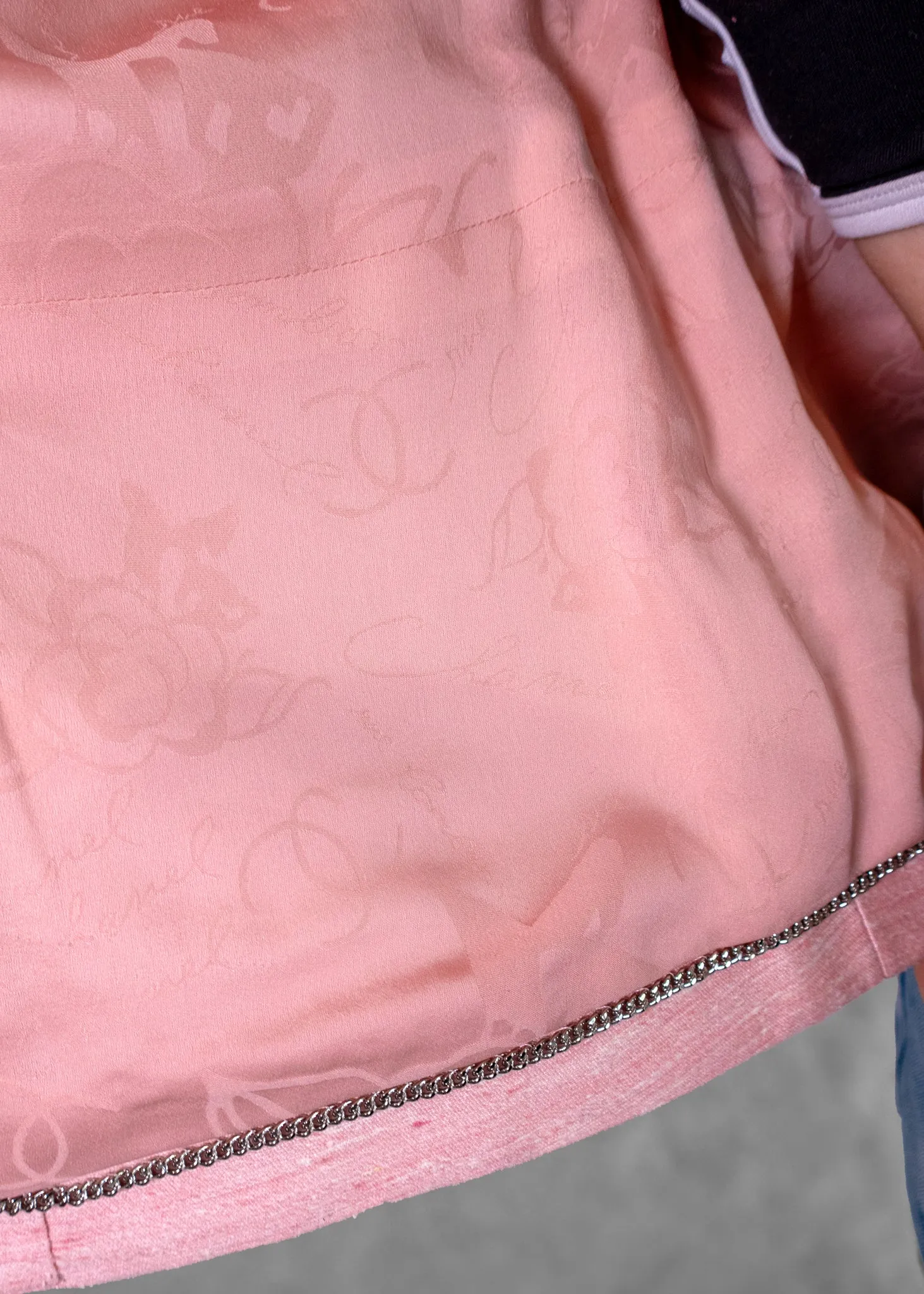 Chanel Cuba Runway Pink Silk Blazer