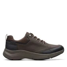 Clarks Men's Wave Vibe 2.0 Sneakers- Dark Brown