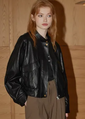CLASSIC STANDARD LEATHER JACKET