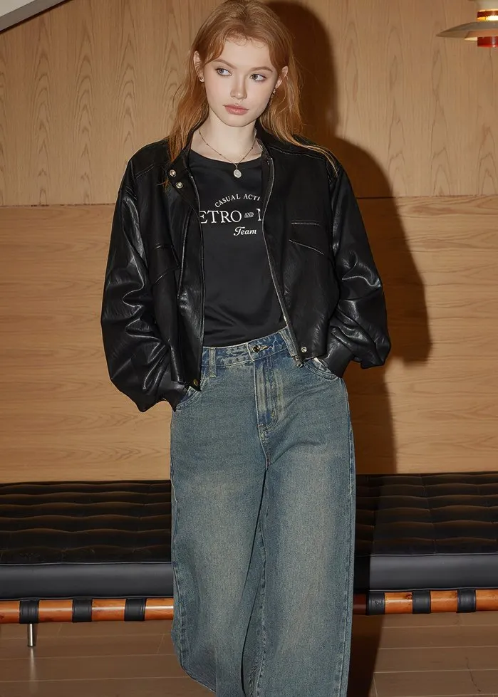 CLASSIC STANDARD LEATHER JACKET