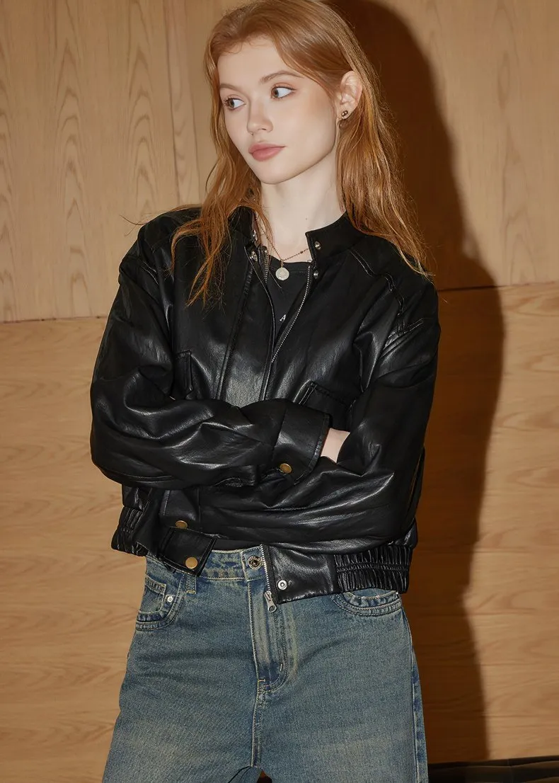 CLASSIC STANDARD LEATHER JACKET