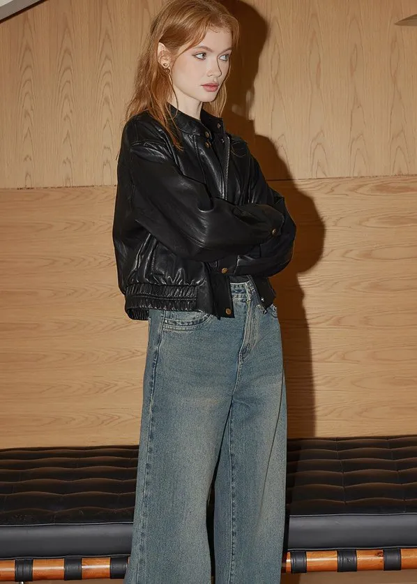 CLASSIC STANDARD LEATHER JACKET
