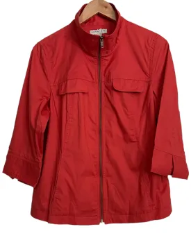Dark Autumn Toasted Orange Twill Jacket