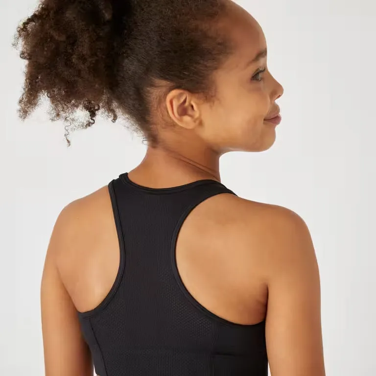 Girls Breathable Sports Bra