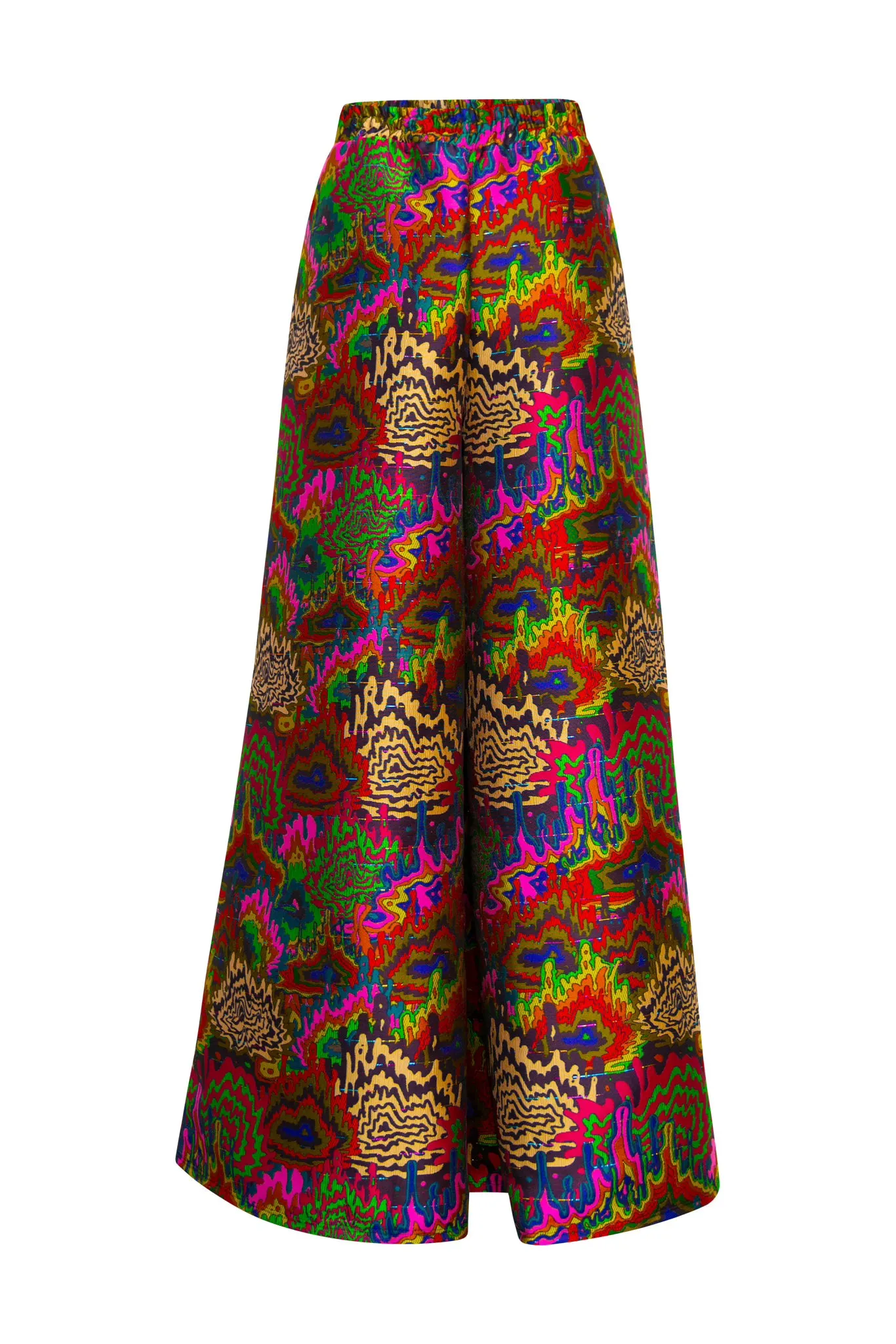 Jacquard Pants in “Punk Picasso"