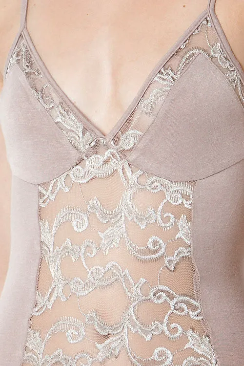 Love Lace bodysuit (beige)