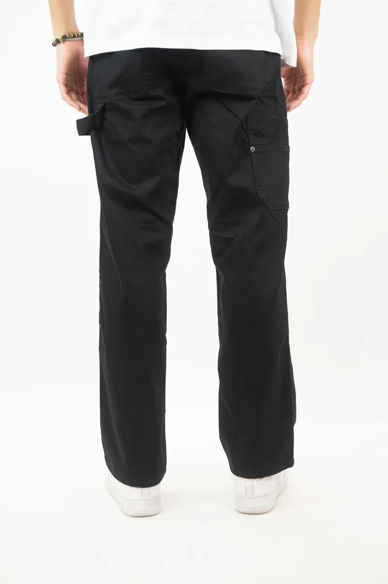 Relaxed Fit Twill Carpenter Pants | Rebel Minds
