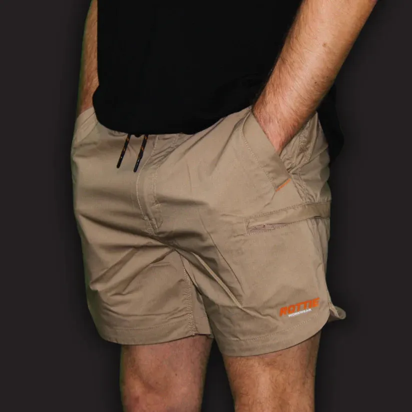 Rottie-Flex Lightweight Ripstop Elastic Waist Work Short RWS9