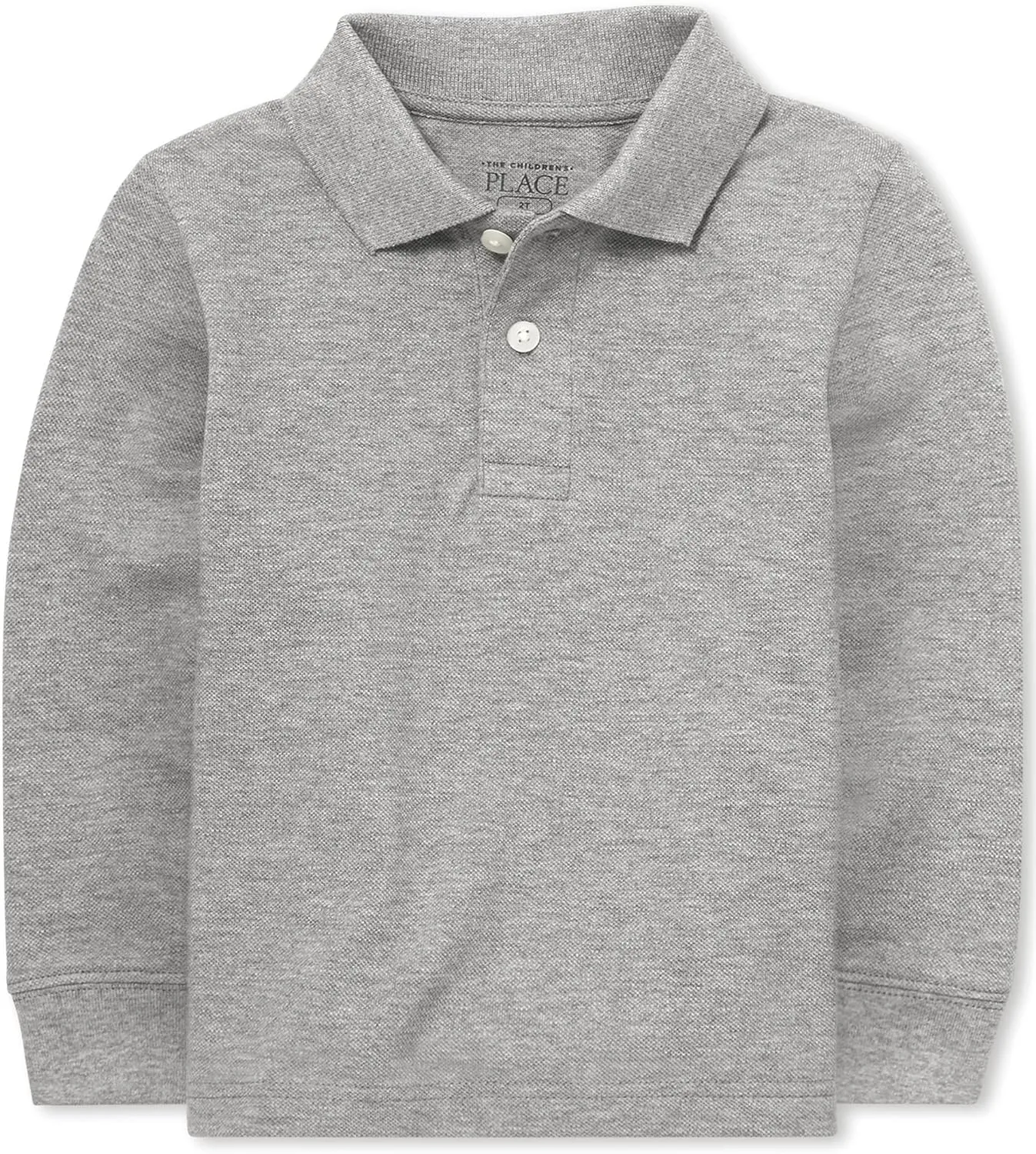 The Children'S Place Boys Long Sleeve Pique Polo
