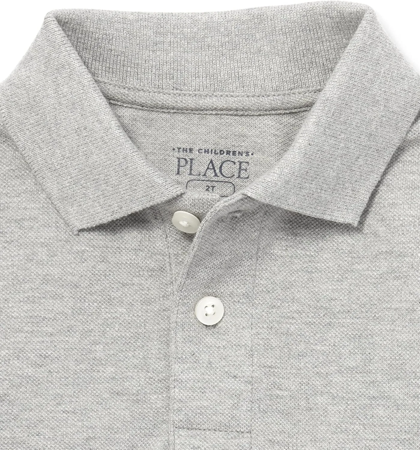 The Children'S Place Boys Long Sleeve Pique Polo