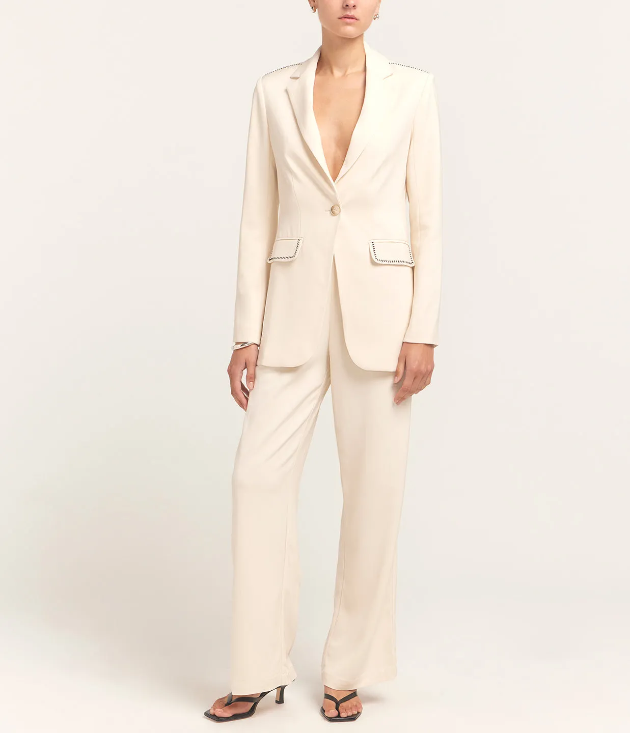 The Harlow Blazer in Clay