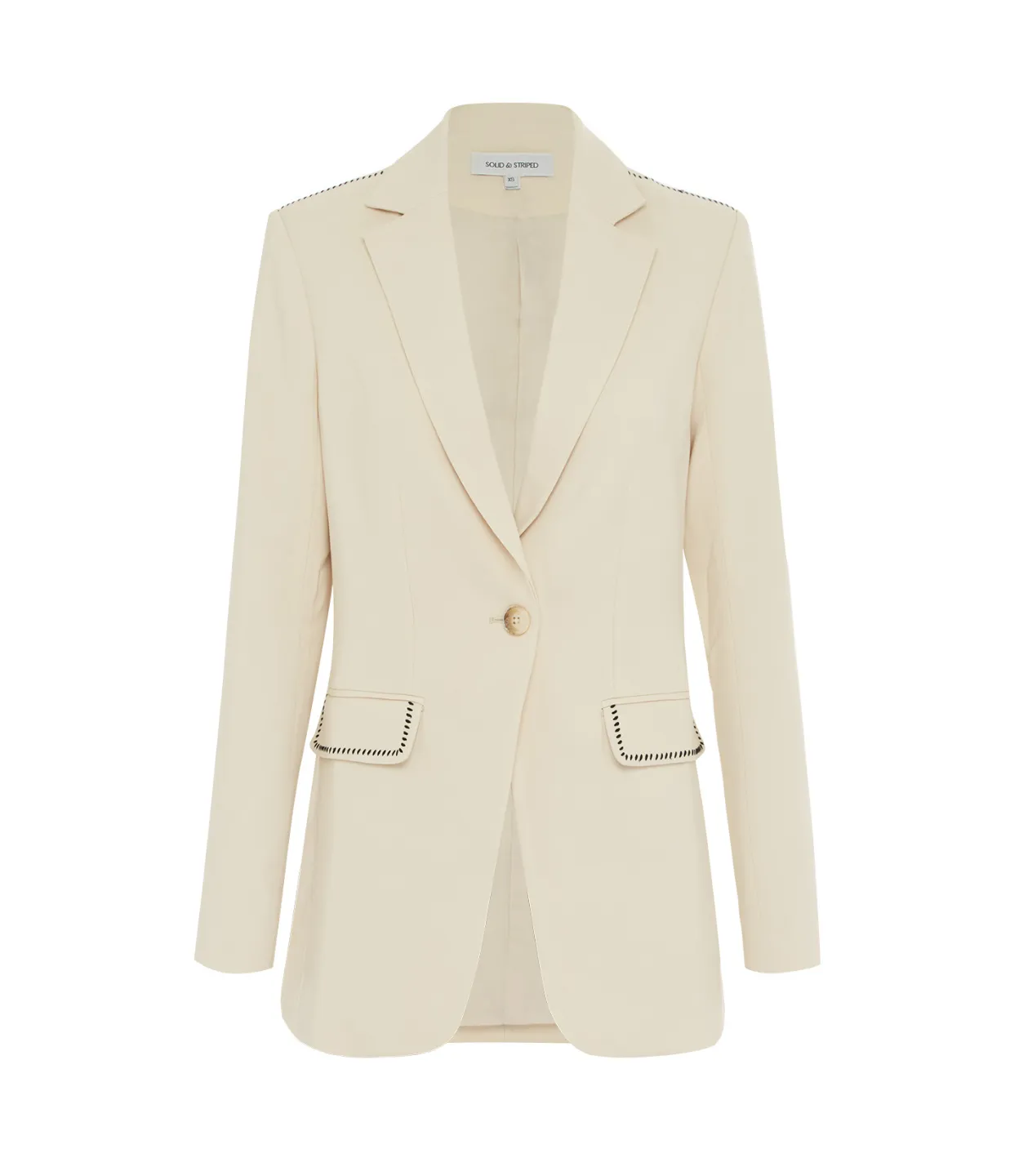 The Harlow Blazer in Clay