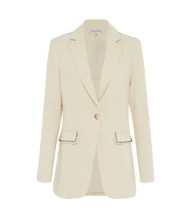 The Harlow Blazer in Clay