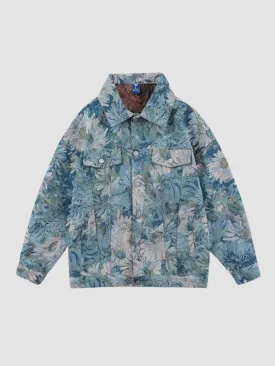Vintage Van Gogh Casual Jacket
