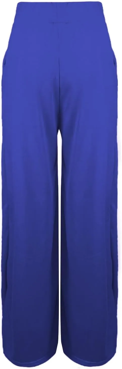 Wide Leg Yoga Pants for Women | Casual Loose Cozy Sweatpants High Waisted Lounge Flowy Pants with Pockets
