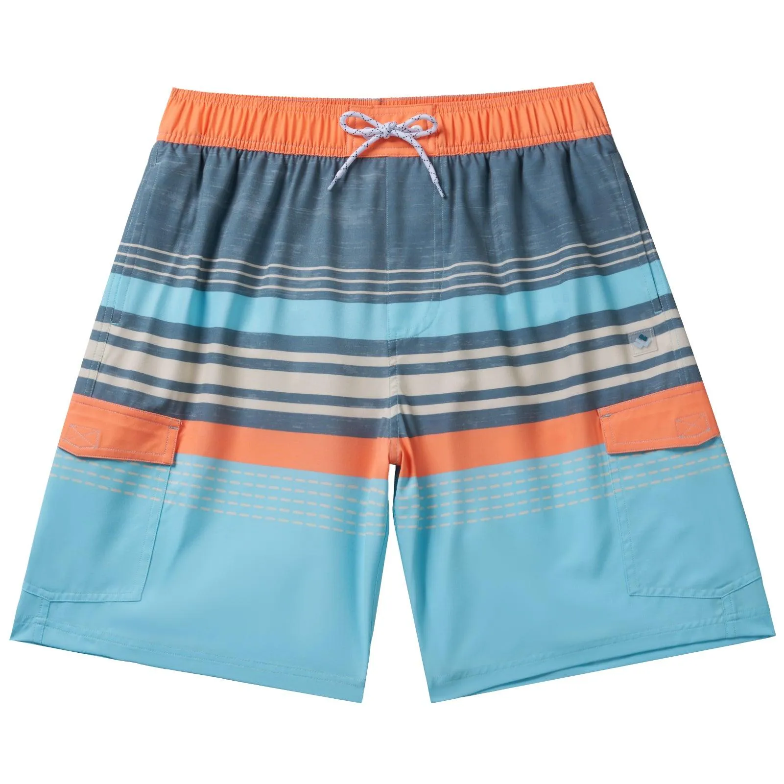 WILDBREATH Men's Quick Dry UPF 50  Lightweight Swim Trunk