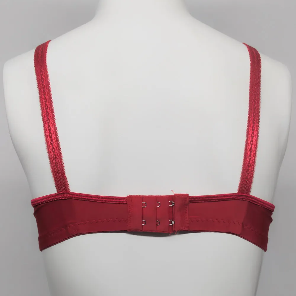 Women's Foam Padded Bra - Red