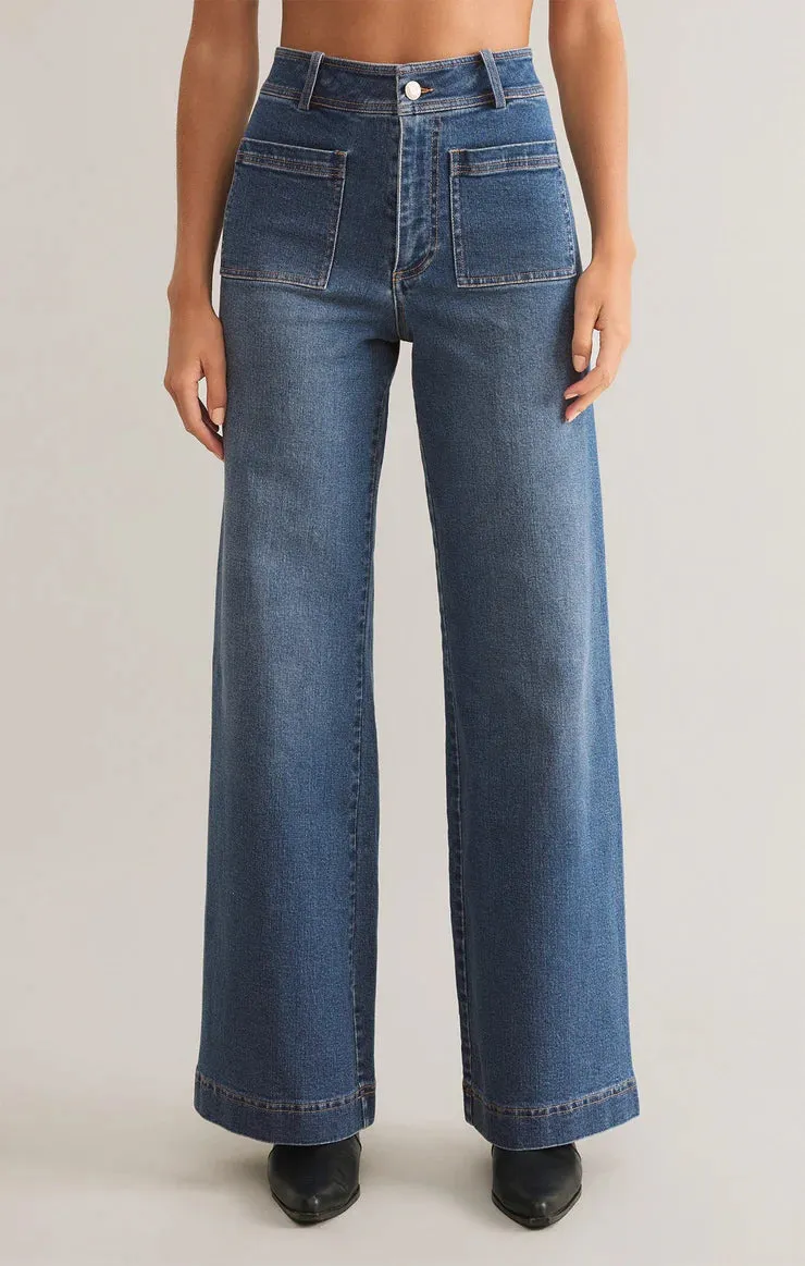 Z Supply Bradley Stretch Denim Pants