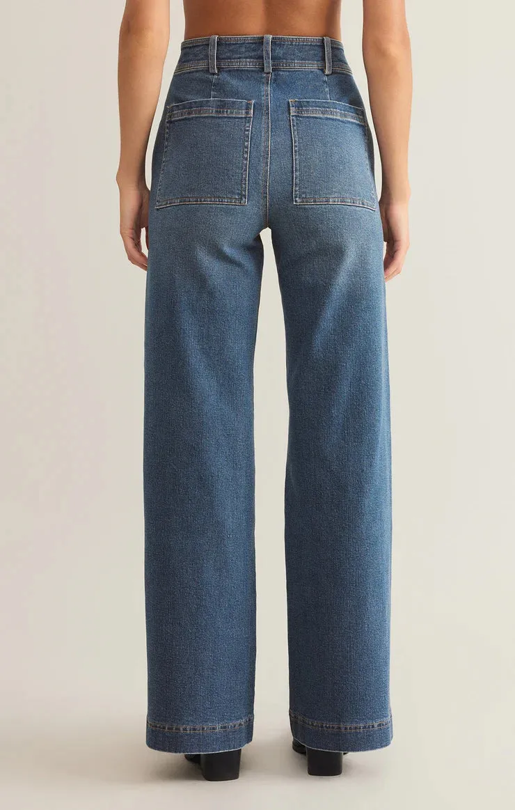 Z Supply Bradley Stretch Denim Pants