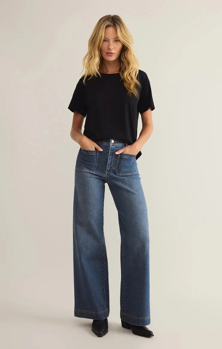 Z Supply Bradley Stretch Denim Pants