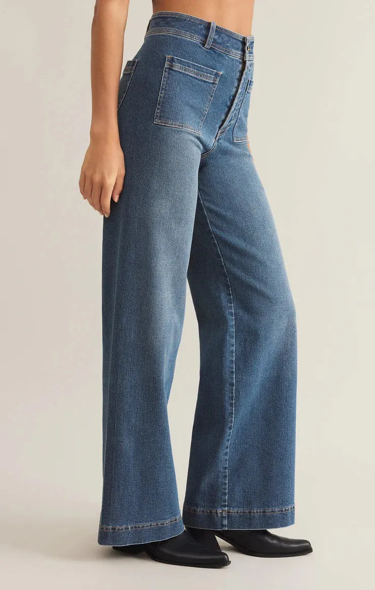 Z Supply Bradley Stretch Denim Pants
